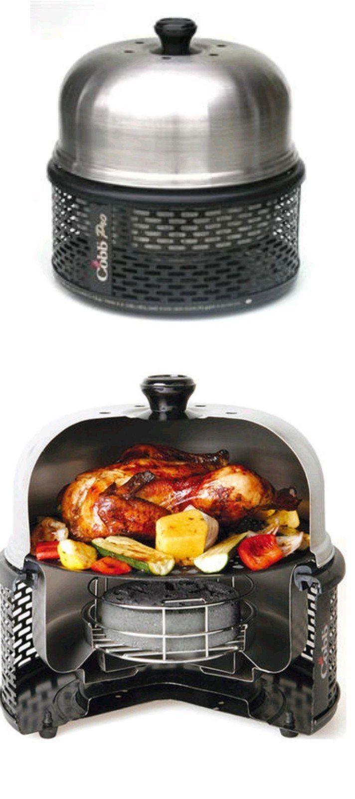 COBB PRO BBQ, Tuin en Terras, Houtskoolbarbecues, Zo goed als nieuw, Met accessoires, Ophalen of Verzenden