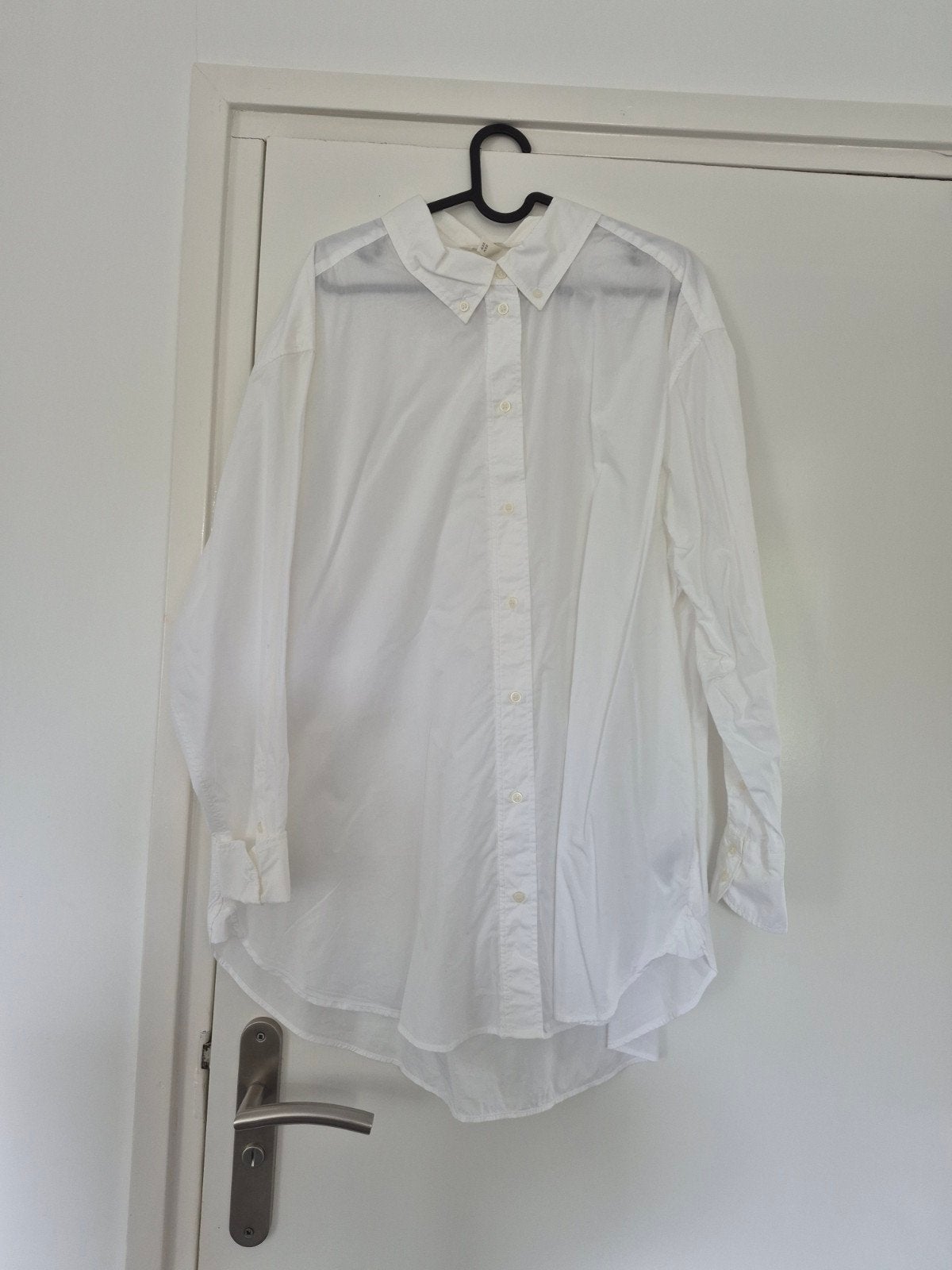 Nieuwe H&M Dames Blouse Maat XL - Wit,, Kleding | Dames, Blouses en Tunieken, H&M, Wit, Maat 46/48 (XL) of groter, Nieuw