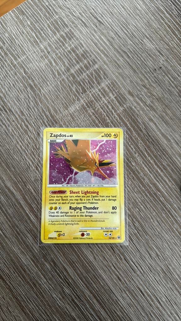 Zapdos lv. 45 Majestic Dawn 14/100, Ophalen, Zo goed als nieuw