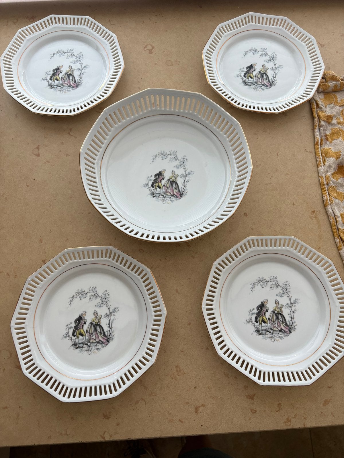 Antiek Bavaria Schumann Arzberg porseleinen servies, Antiek en Kunst, Ophalen of Verzenden