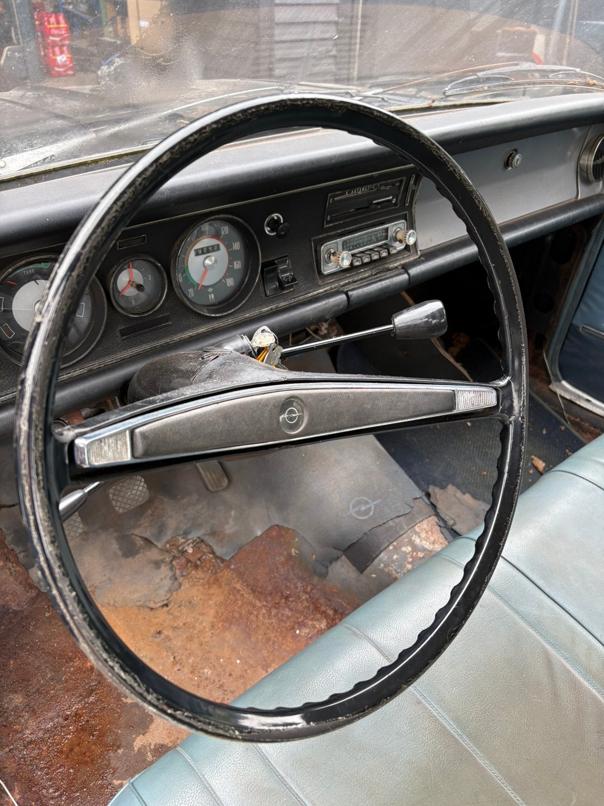 Opel Rekord 1.7 1967 Zwart, foto 7