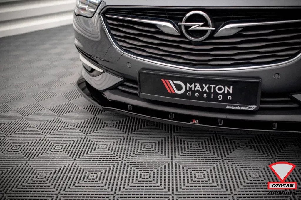 Maxton Design Insignia B 2017+ Frontspoiler splitter Zwart h, Auto-onderdelen, Voor, Ophalen of Verzenden, Kontakt@opel-infoservice.de