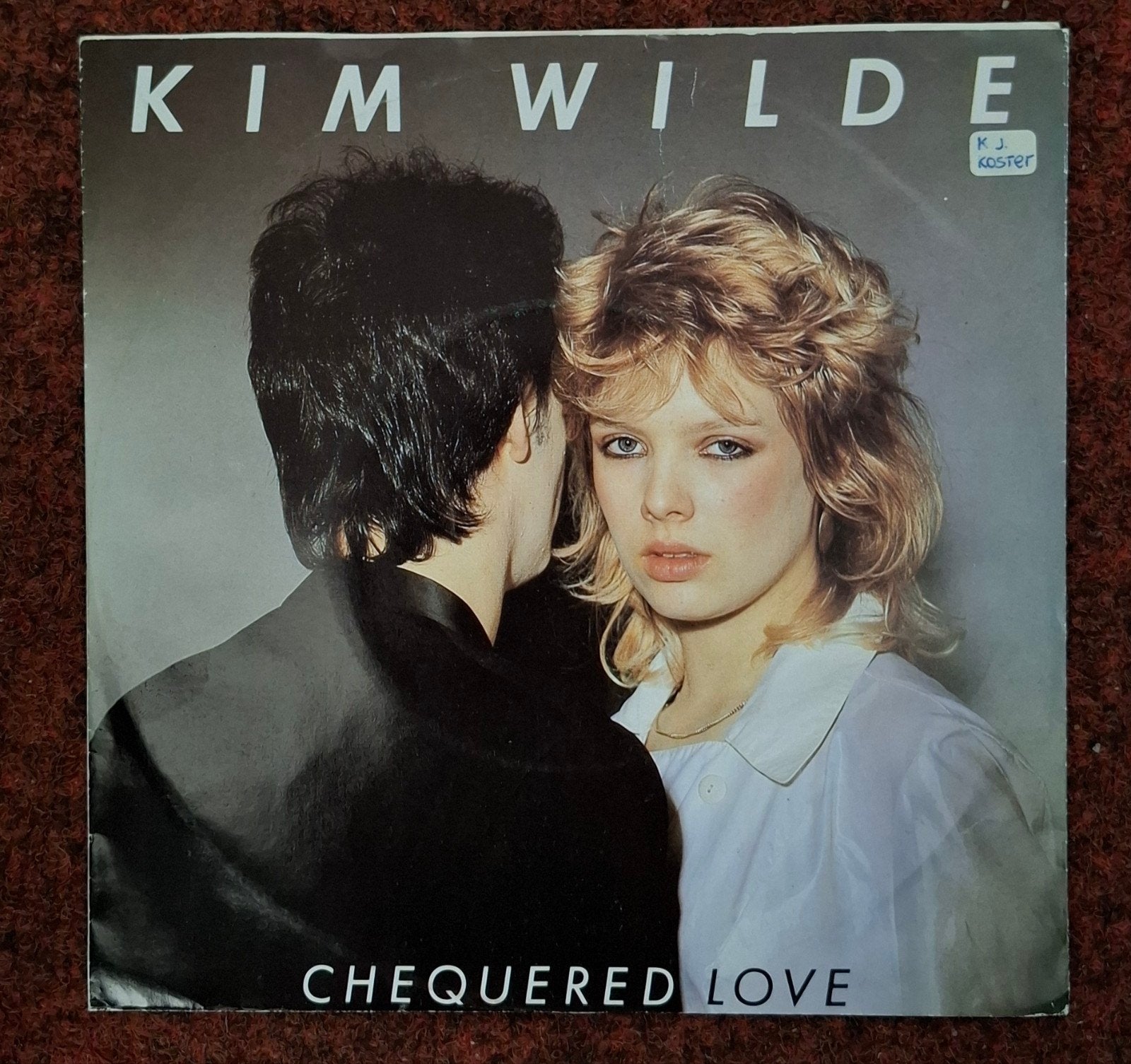 Kim Wilde - Chequered Love (Vinyl Single), Gebruikt, Originele persing, 7 inch, Ophalen of Verzenden