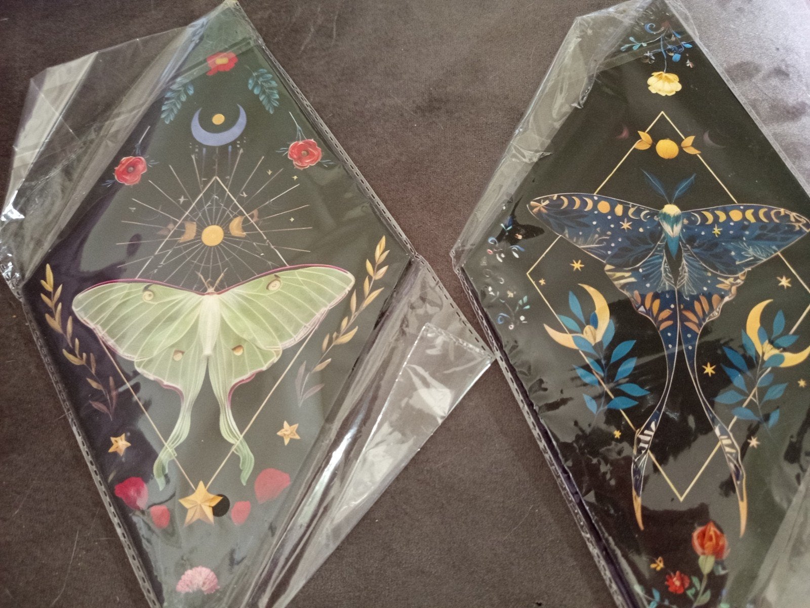 Muurdecoratie vlinders - set van 2, Hout, Meerkleurig, Ophalen of Verzenden, Met ophangsysteem