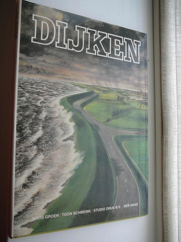 Dijken. 1985 Koos Groen/ Toon Schmeink 1e druk 9 foto's, Boeken, Ophalen of Verzenden, Zo goed als nieuw,  Koos Groen/ Toon Schmeink 