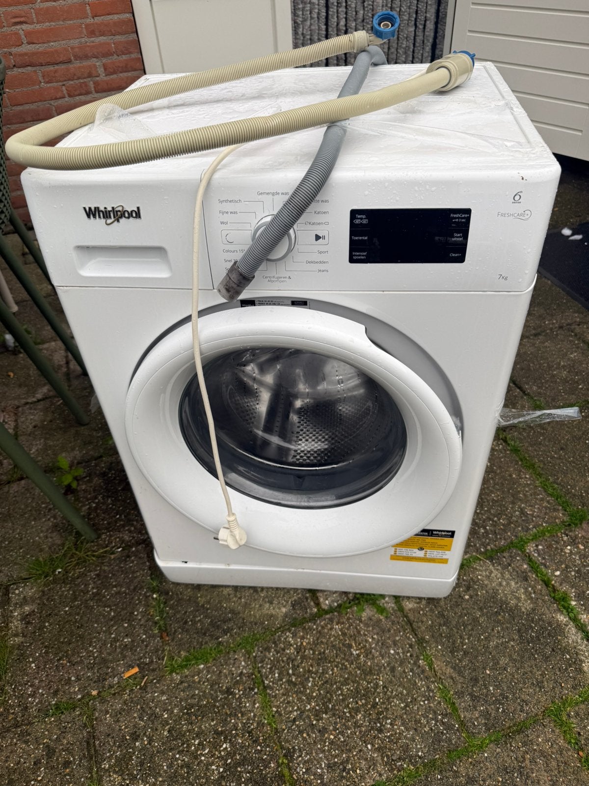 Whirpool zsm halen staat buiten, Ophalen, Zo goed als nieuw, 1200 tot 1600 toeren