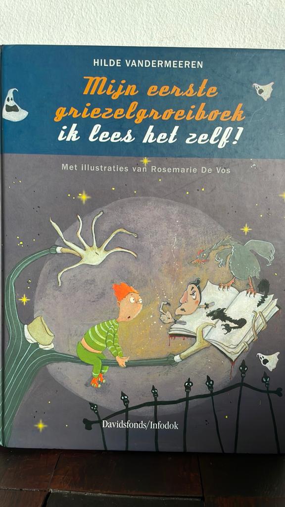 Hilde Vandermeeren - Mijn eerste griezelgroeiboek, Non-fictie, Ophalen of Verzenden, Zo goed als nieuw, H. Vandermeeren