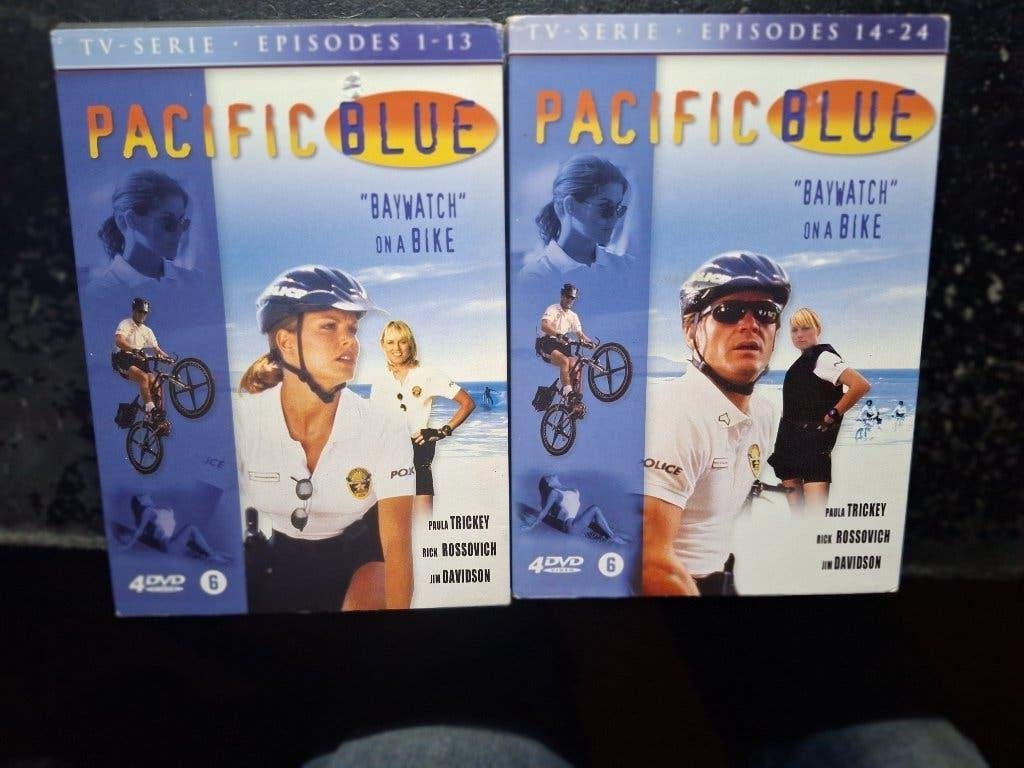 pacific blue 1  en 2  1 t/m. 24, Cd's en Dvd's, Engels, Nederlands, Ophalen of Verzenden, Zo goed als nieuw