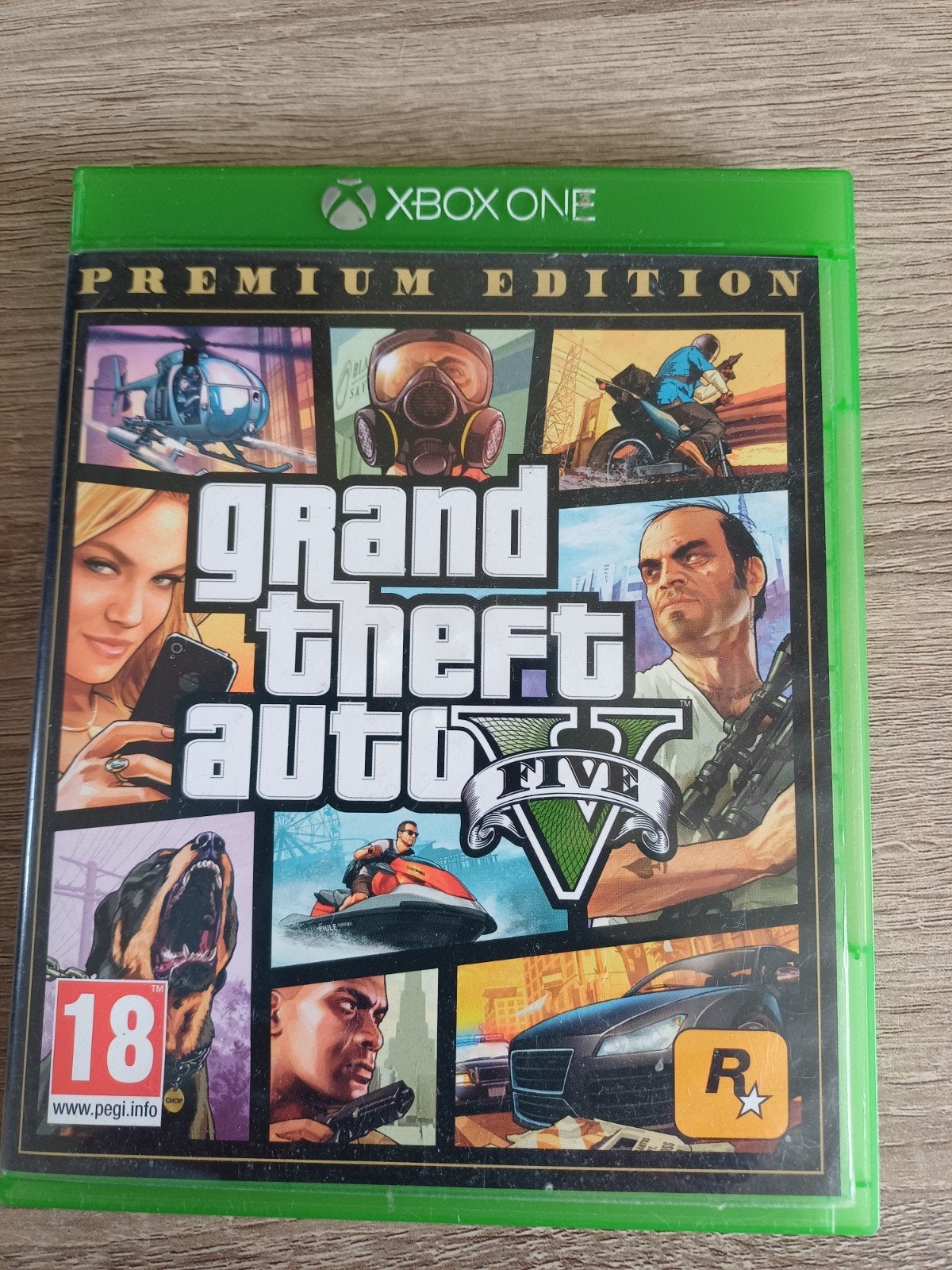 Grand Theft Auto V Premium Edition - Xbox One, Spelcomputers en Games, Avontuur en Actie, Online, Vanaf 18 jaar, 1 speler