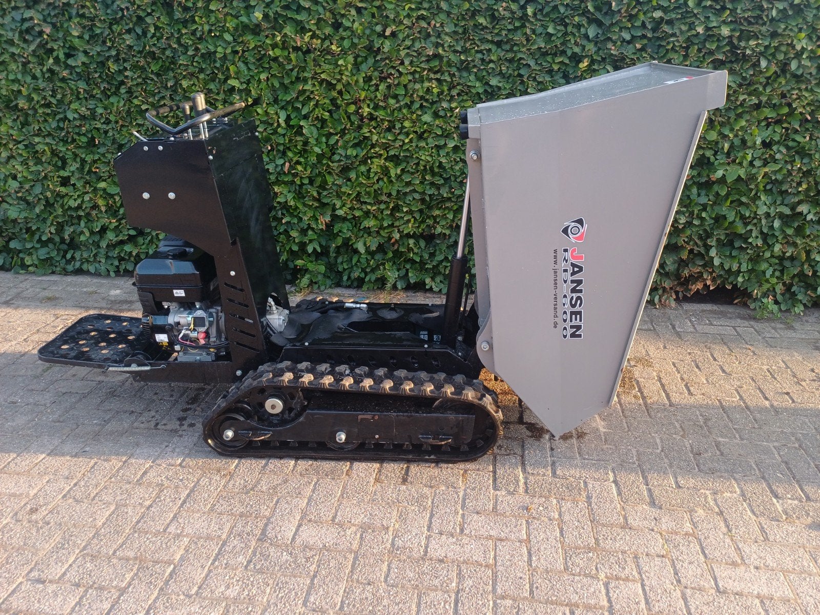 rupsdumper jansen hydraulisch, Ophalen of Verzenden