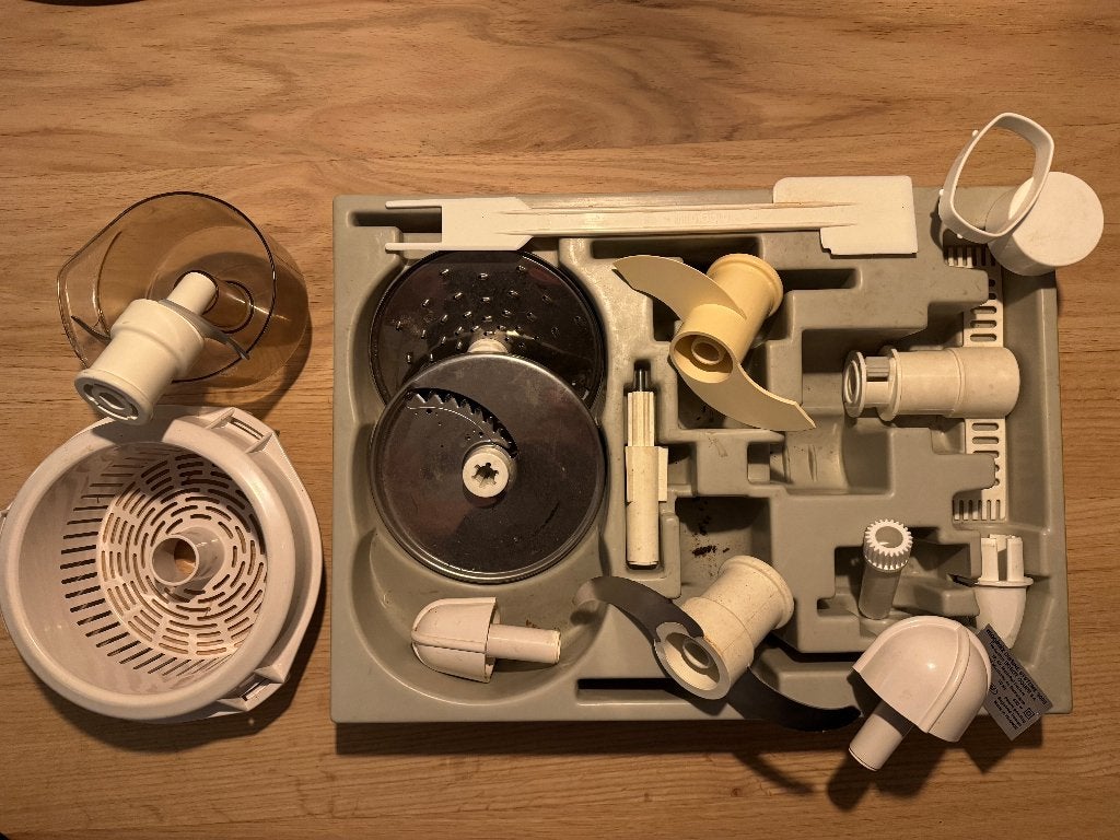 Magimix 3000 keukenmachine accessoires, Ophalen, Gebruikt, Vaatwasserbestendig, 1 snelheid