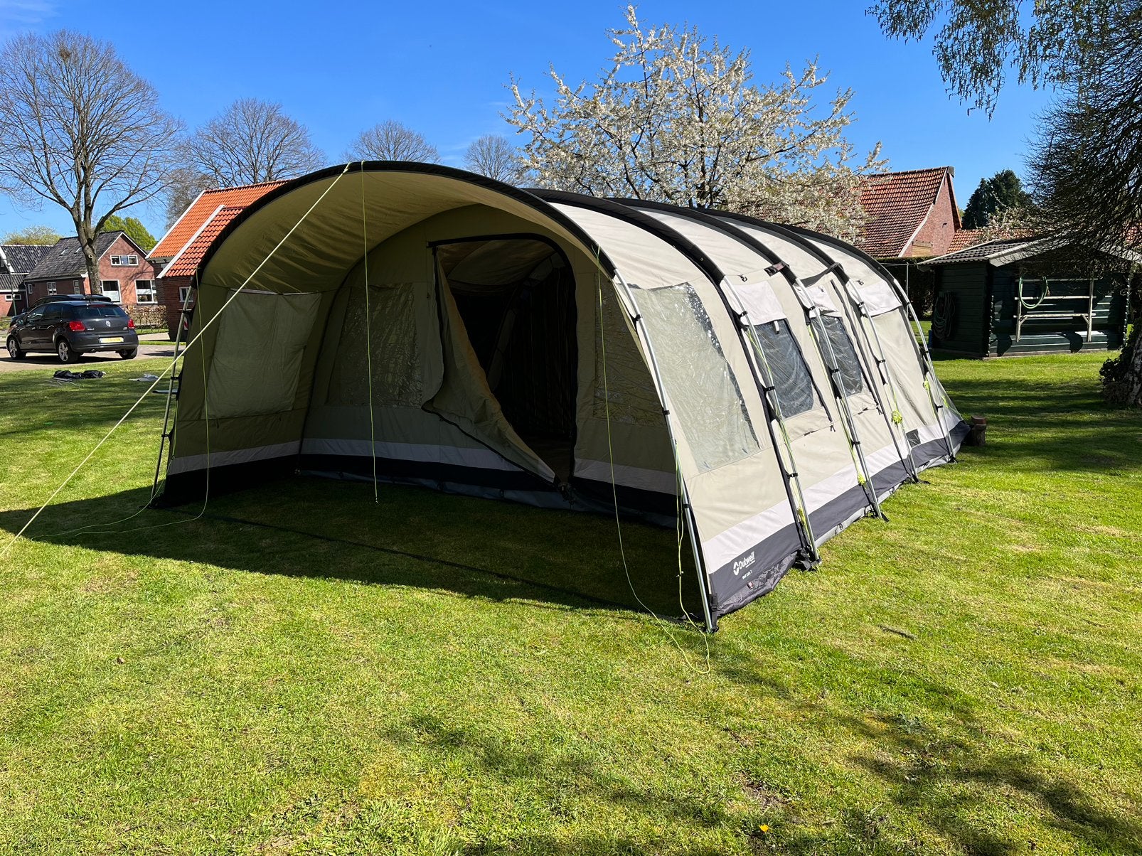 festes zelt Universal-Zelt, Veranda-Erweiterung, 4 Personen, Doppeltüren und Vier Fenster, wasserdichte Tipi-Zelte für Camping, und stabiles Mercedes Classe G Mittelaltermarkt in Coppenbrügge: Ein Size:4-6 Person