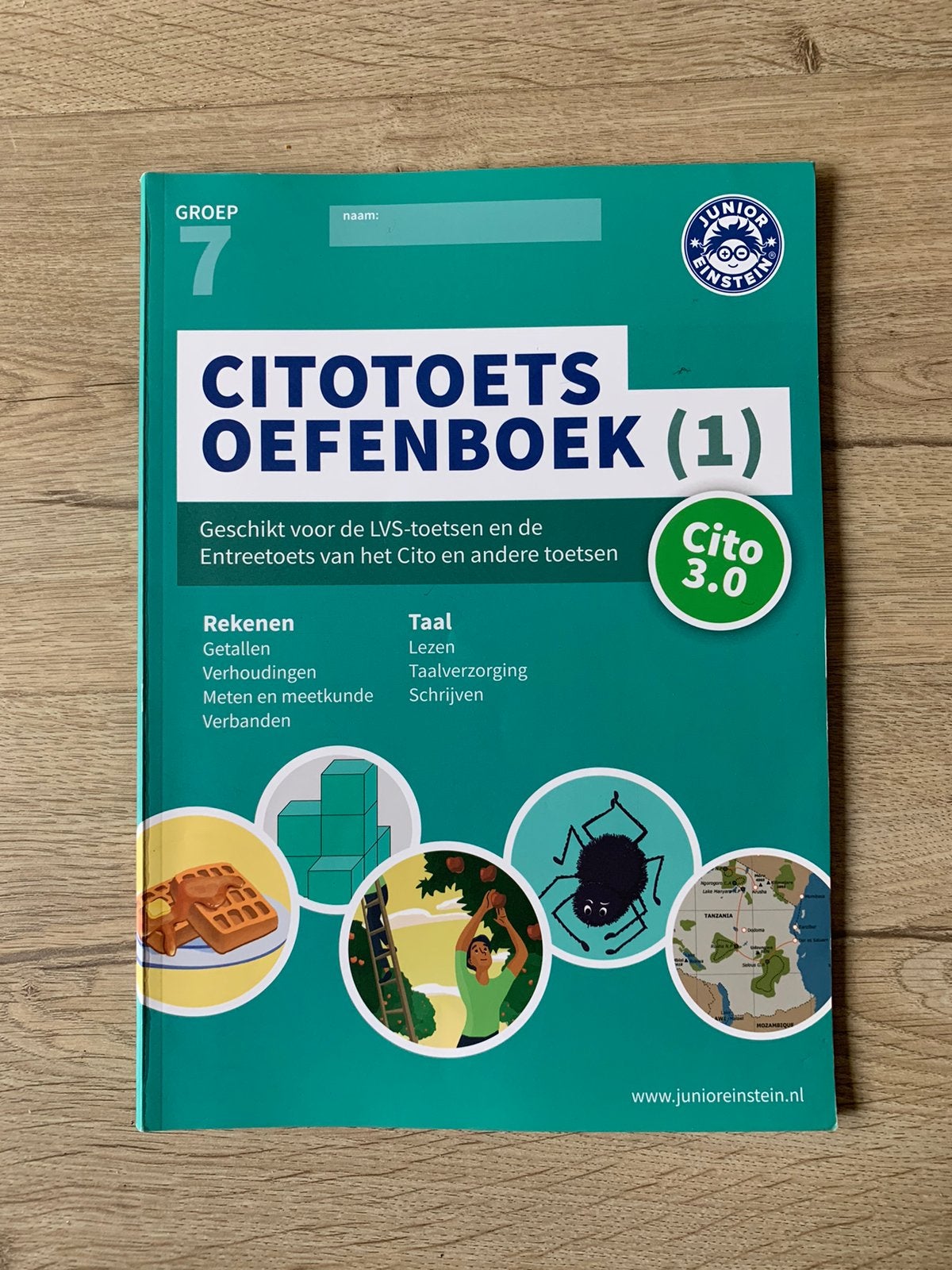 Citotoets oefenboek groep 7 taal rekenen, Boeken, Schoolboeken, Ophalen, Zo goed als nieuw, Overige niveaus, Nederlands