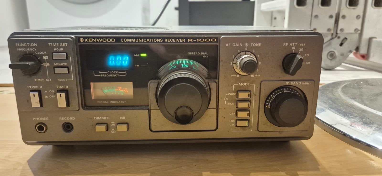 Kenwood R-1000 Communicatie- Vintage Wereldontvan, Ophalen of Verzenden, Gebruikt, Wereldontvanger