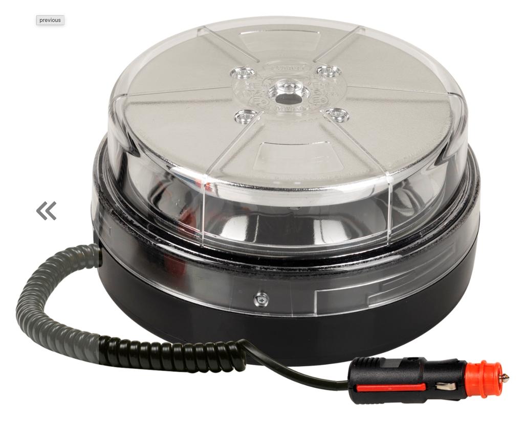 Rond zwaailicht magnetische voet sigaret stekker, Ophalen, Nieuw, Overige merken, Verlichting