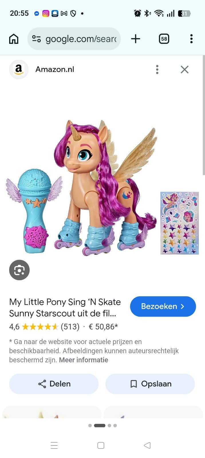 Sunny interactief My little pony, Ophalen of Verzenden, Zo goed als nieuw
