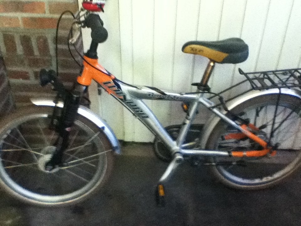 kinderfiets, Fietsen en Brommers, Fietsen | Kinderfietsjes, Gebruikt, Minder dan 16 inch, Trommelrem, Ophalen