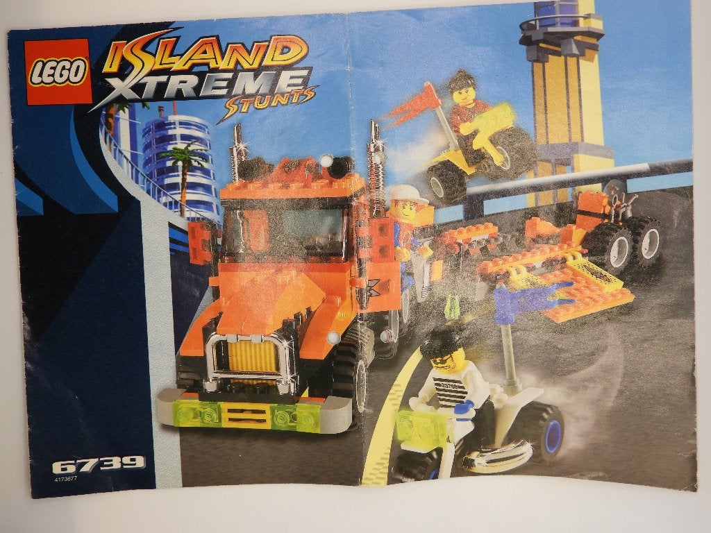 Lego 6739 Truck and Stunt Trikes, Compleet, Gebruikt, Lego, Ophalen of Verzenden