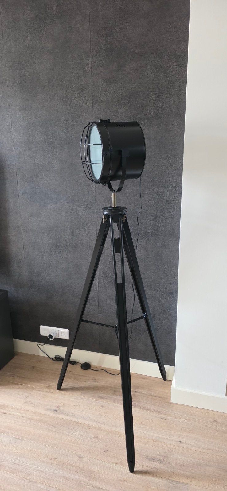 lamp, Ophalen of Verzenden, Zo goed als nieuw, Metaal, 150 tot 200 cm