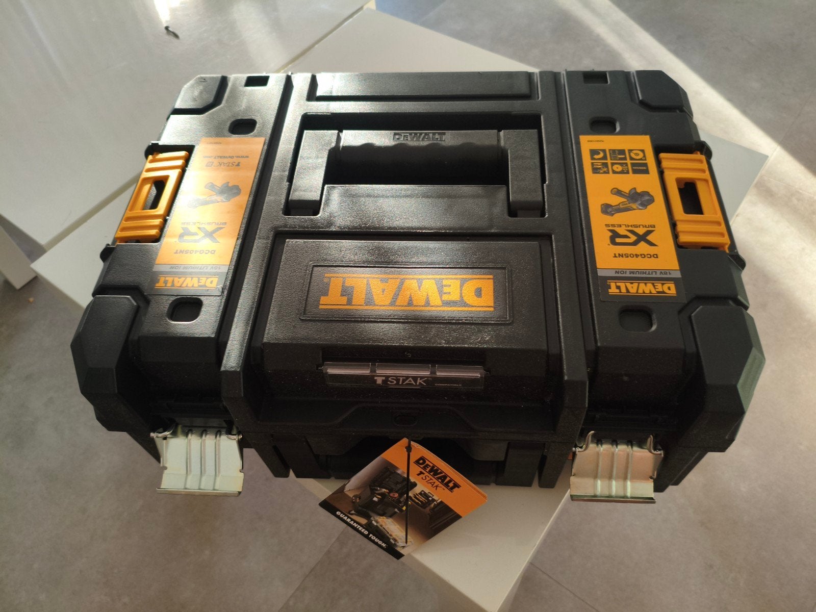 Nieuwe DeWalt TSTAK koffer voor accu slijper DCG405NT, Ophalen of Verzenden