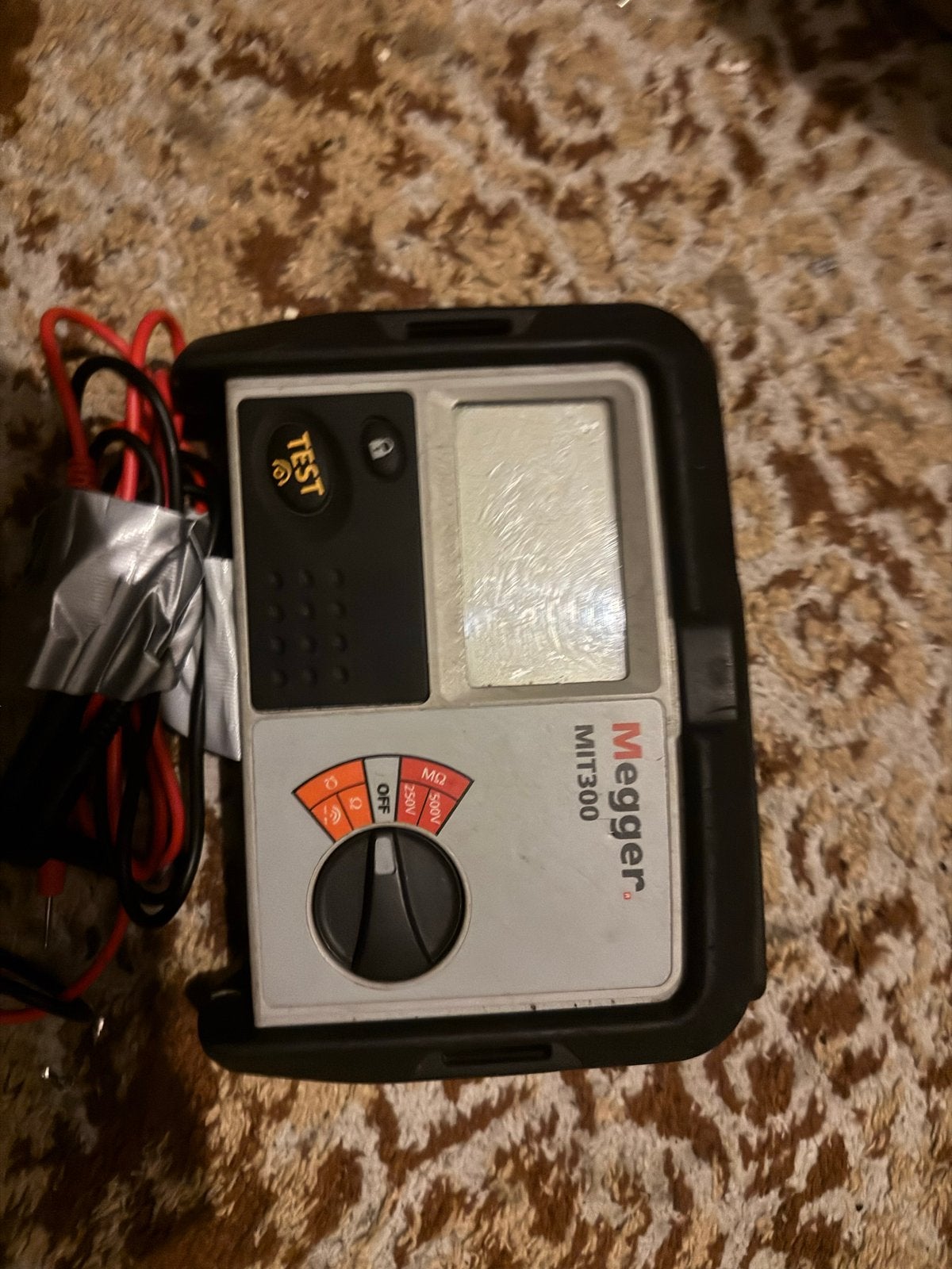 Megger MIT300 Isolatietester - Gebruikt, Ophalen of Verzenden, Gebruikt, Elektriciteit