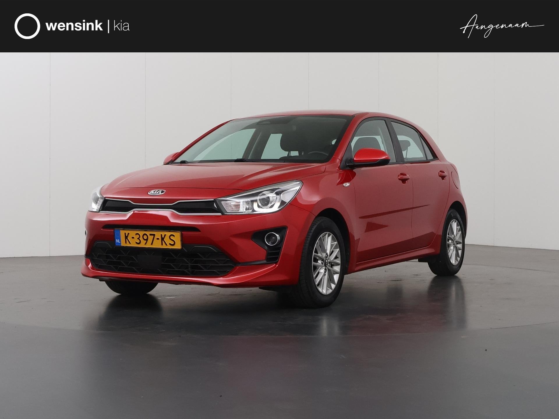 Kia Rio 1.0 T-GDi MHEV DynamicLine | Trekhaak | Parkeercamer, Auto's, Voorwielaandrijving, Gebruikt, Euro 6, 49 €/maand