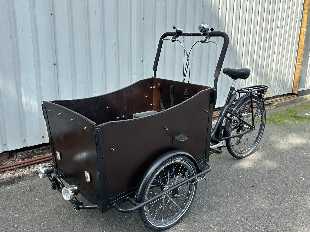 Bakfiets, 4 kinderen of meer, Gebruikt, Velgrem, Ophalen