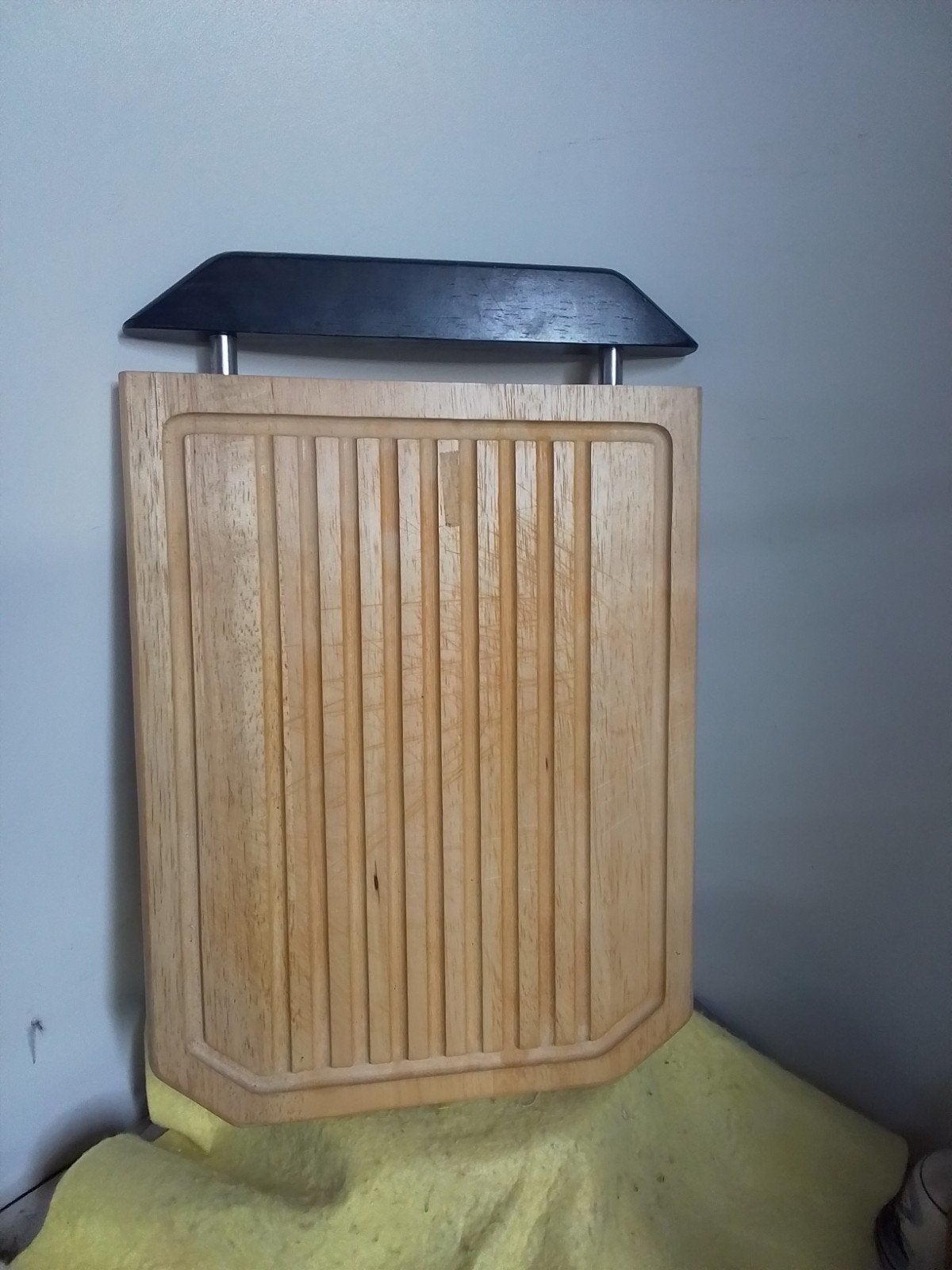2990) mooie grote houten snijplank  45x30cm, Ophalen of Verzenden, Zo goed als nieuw