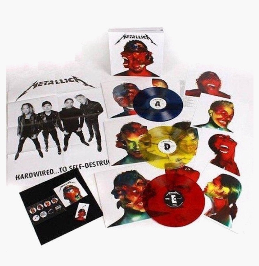 Metallica - Hardwired...To Self-Destruct (Boxset), Boxset, Inclusief poster, Ophalen of Verzenden, Zo goed als nieuw