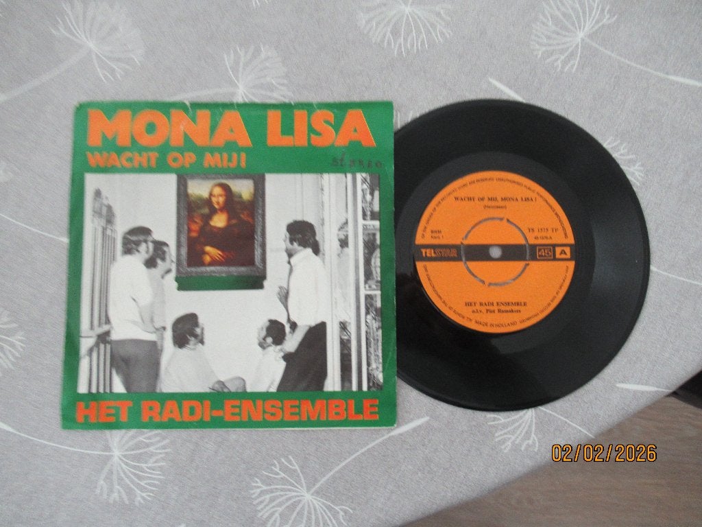 Radi Ensemble   Mona Lisa., Gebruikt, Originele persing, 7 inch, Ophalen of Verzenden