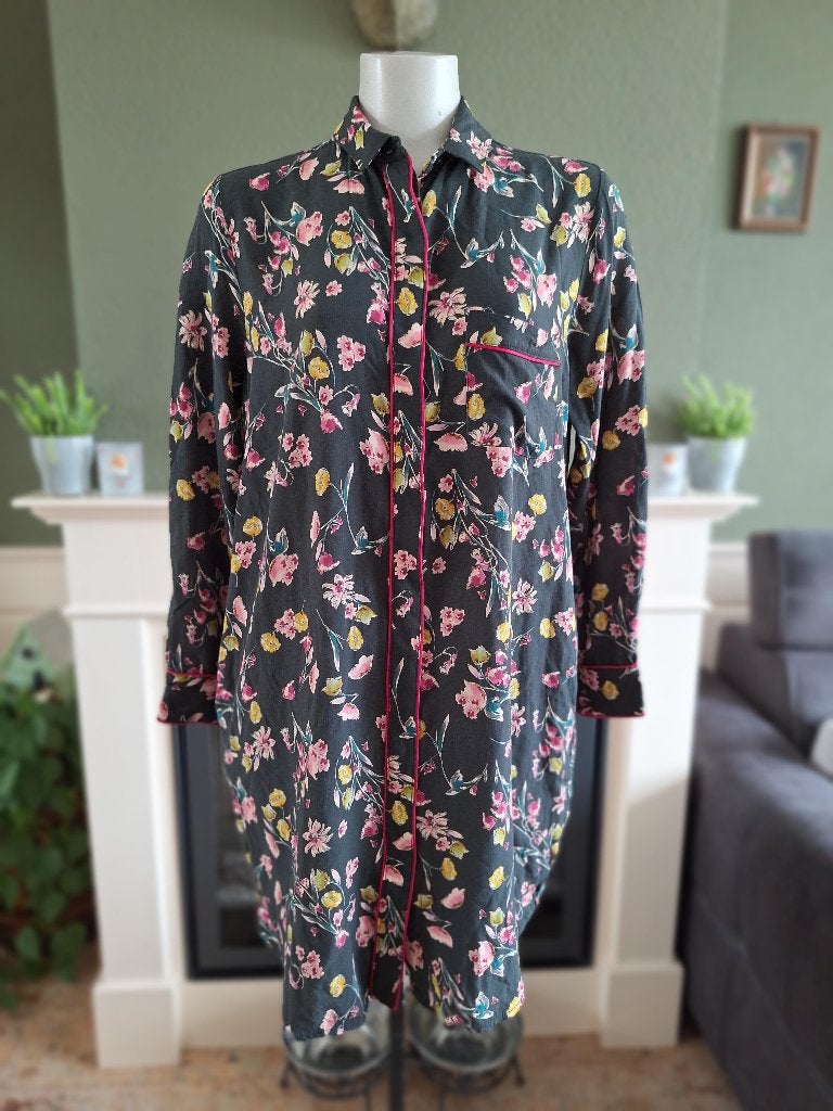 Heartmind Heart Mind groene blouse jurk 40 M, Maat 38/40 (M), Verzenden, Knielengte, Gedragen