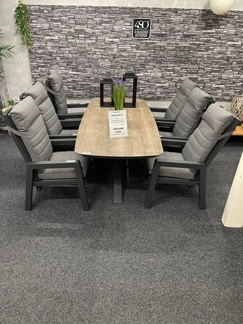 Sens line Montana pump chair inclusief kussen € 279,- actie, 6 zitplaatsen, Ophalen of Verzenden, Stoel, Tuinset