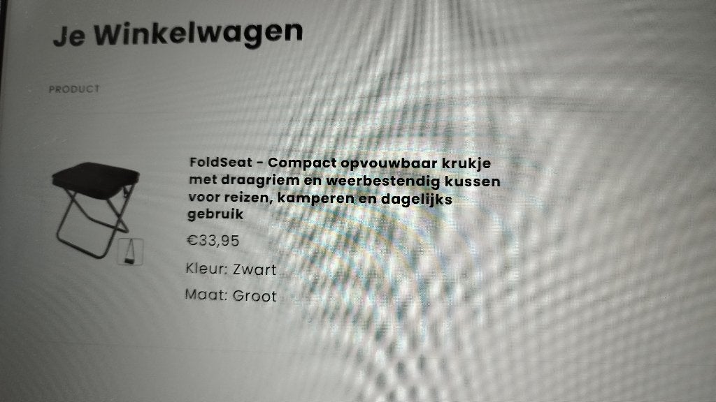 2x Krukje's (Opvouwbaar) NIEUW ., Ophalen, Nieuw, Staal