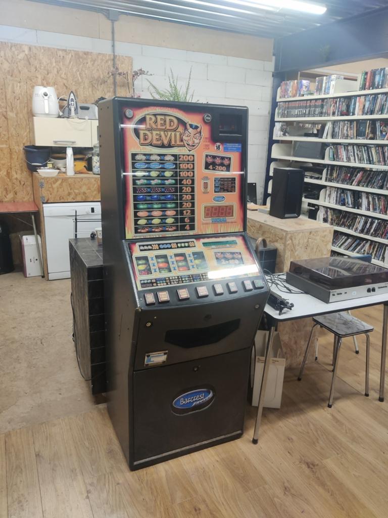 Red Devil Gokkast - Barcrest Speelautomaat, Verzamelen, Gebruikt, Onbekend, Onbekend, Euro