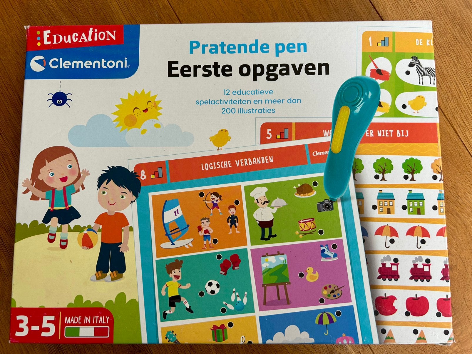 Clementoni Pratende Pen Eerste Opgaven Educatief Spel, Ophalen, Zo goed als nieuw, Ontdekken, Met geluid