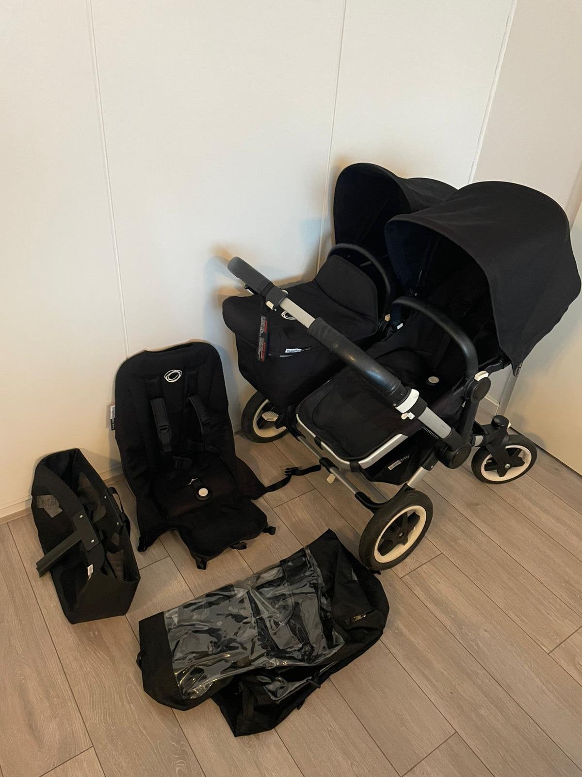Bugaboo donkey duo zwart, Support@bugaboo.com, Gebruikt, Bugaboo, Ophalen of Verzenden