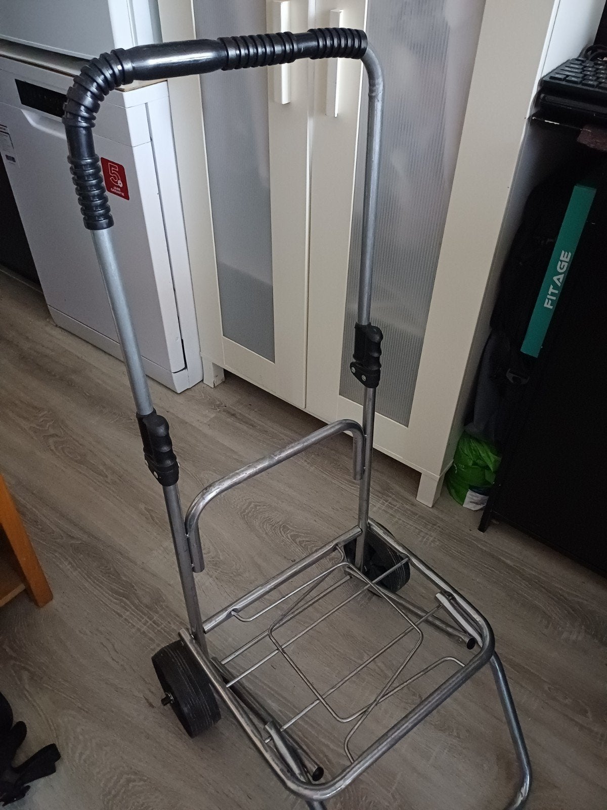 Inklapbare transportwagen/steekkar. Bagagetrolley Inklapbaar, Minder dan 60 liter, Ophalen of Verzenden, Gebruikt, Transportkar