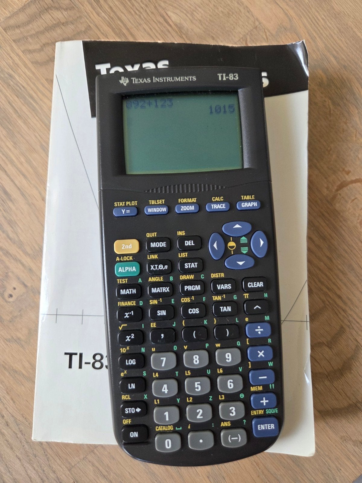 Grafische rekenmachine Texas Instruments 83, Diversen, Rekenmachines, Ophalen of Verzenden, Grafische rekenmachine, Gebruikt