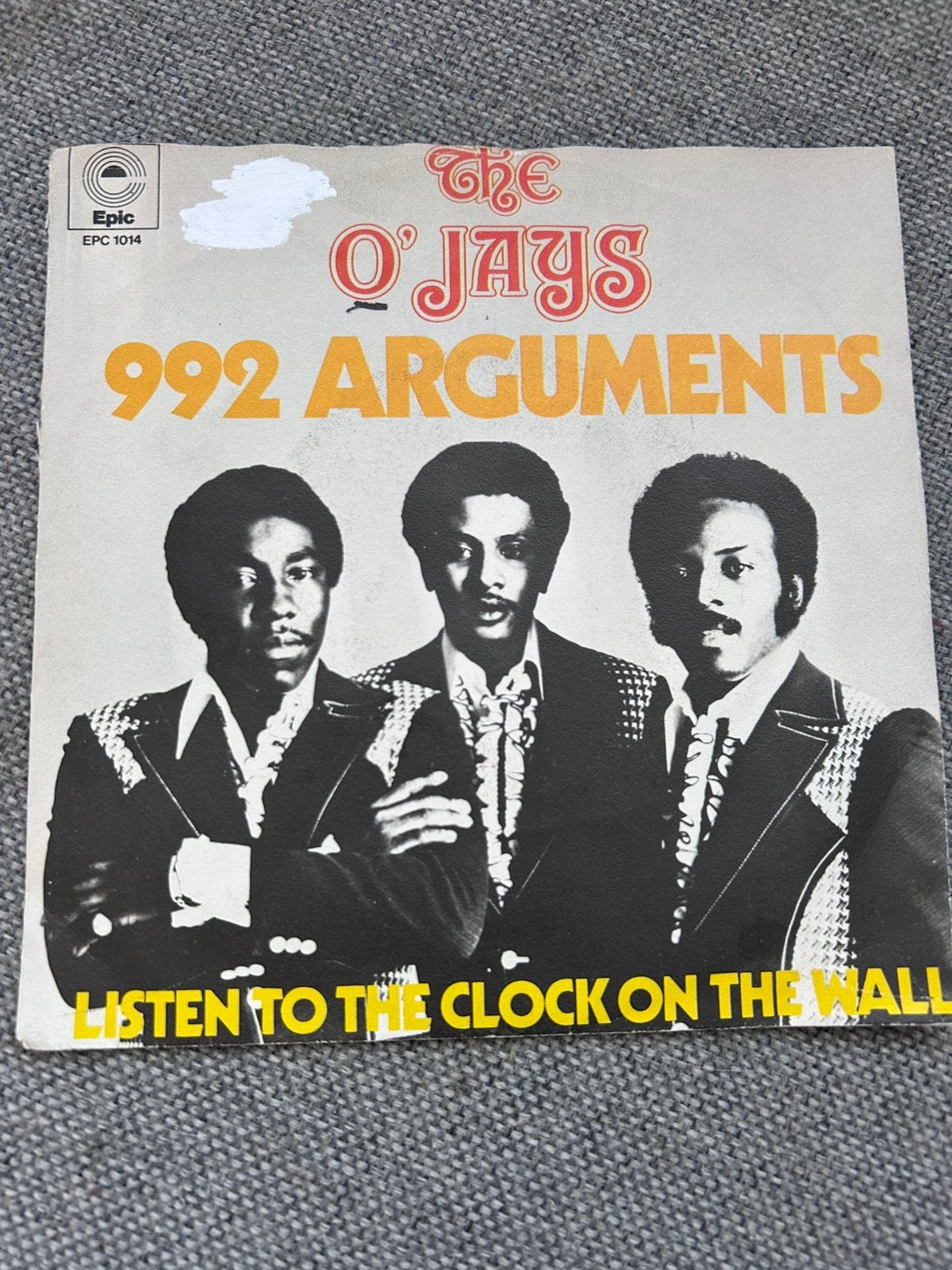 The O’Jays 992 Arguments, Ophalen of Verzenden, Zo goed als nieuw, 7 inch, Pop