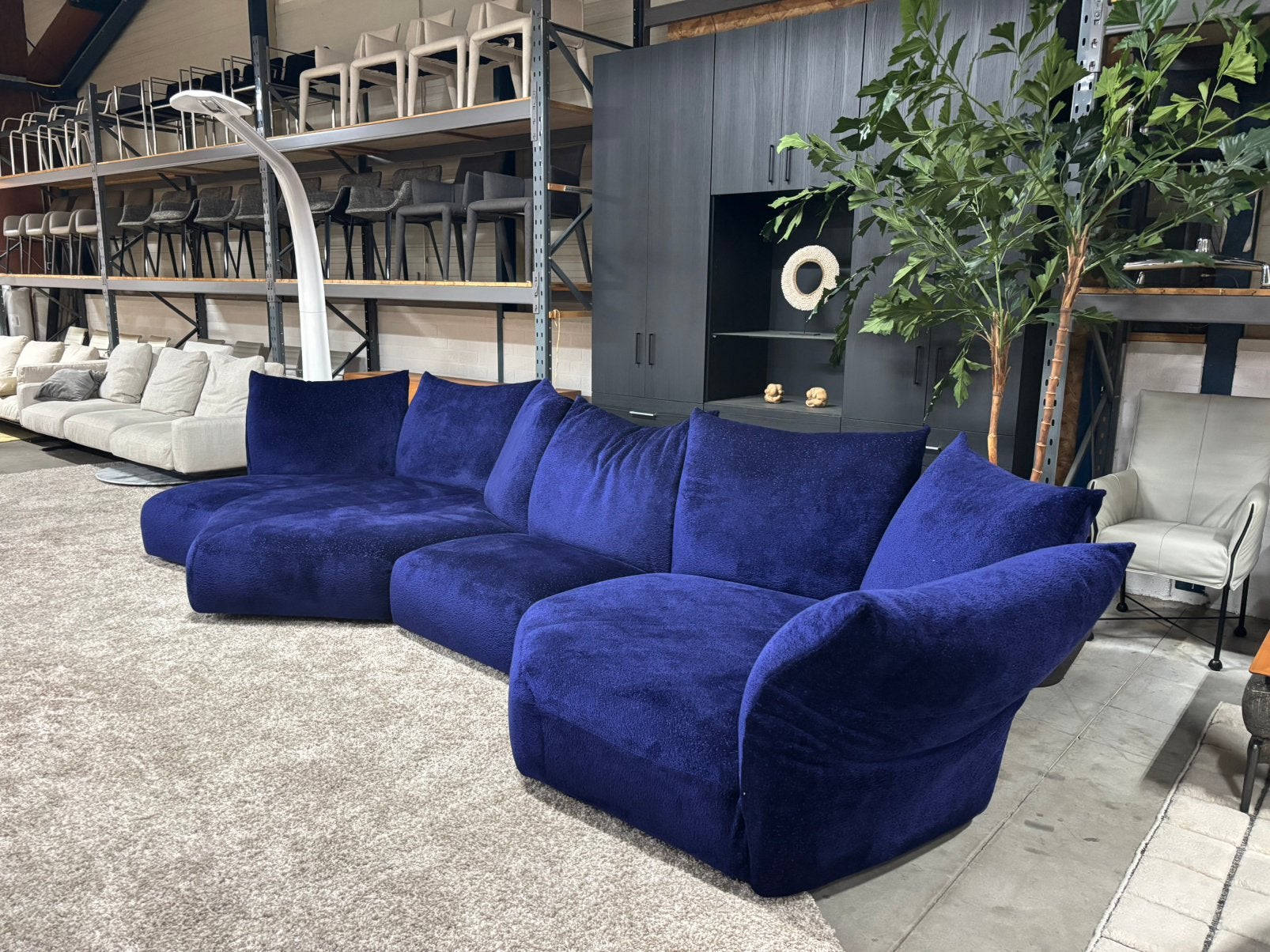 Foto 8 van Edra Standard modulaire elementen bank in stof T NP € 30.000
