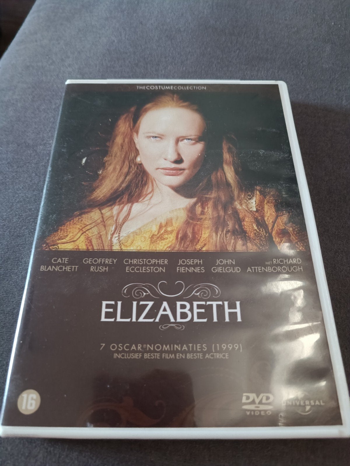 Elizabeth - dvd, Alle leeftijden, Ophalen of Verzenden, Zo goed als nieuw, Historisch of Kostuumdrama