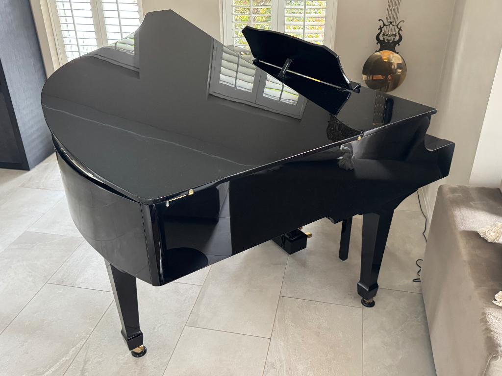 Piano, Zwart, Nieuw, Ophalen of Verzenden, Vleugel