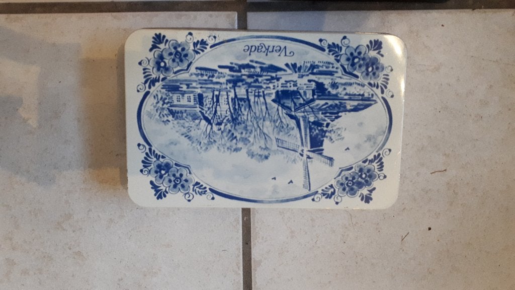 Verkade blik, Ophalen, Gebruikt, Koek(jes), Verkade