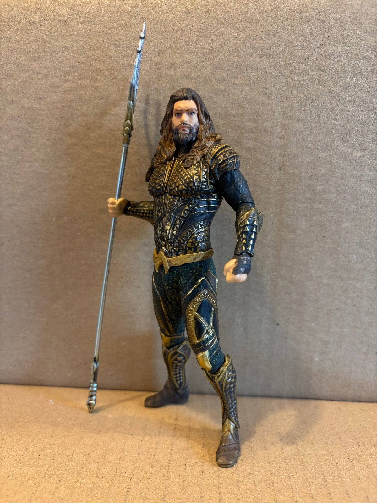 Aquaman actiefiguur met drietand - DC Comics, Ophalen of Verzenden, Zo goed als nieuw