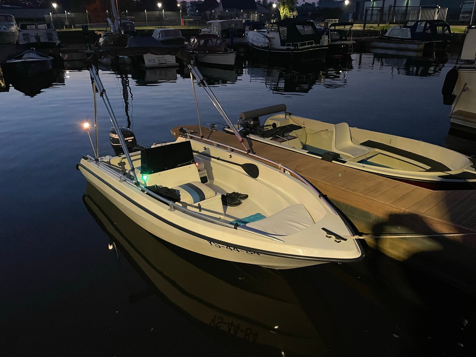 Yamarin 440 Consoleboot met buitenboordmotor en trailer, Watersport en Boten, Benzine, Overige merken, Gebruikt, Buitenboordmotor