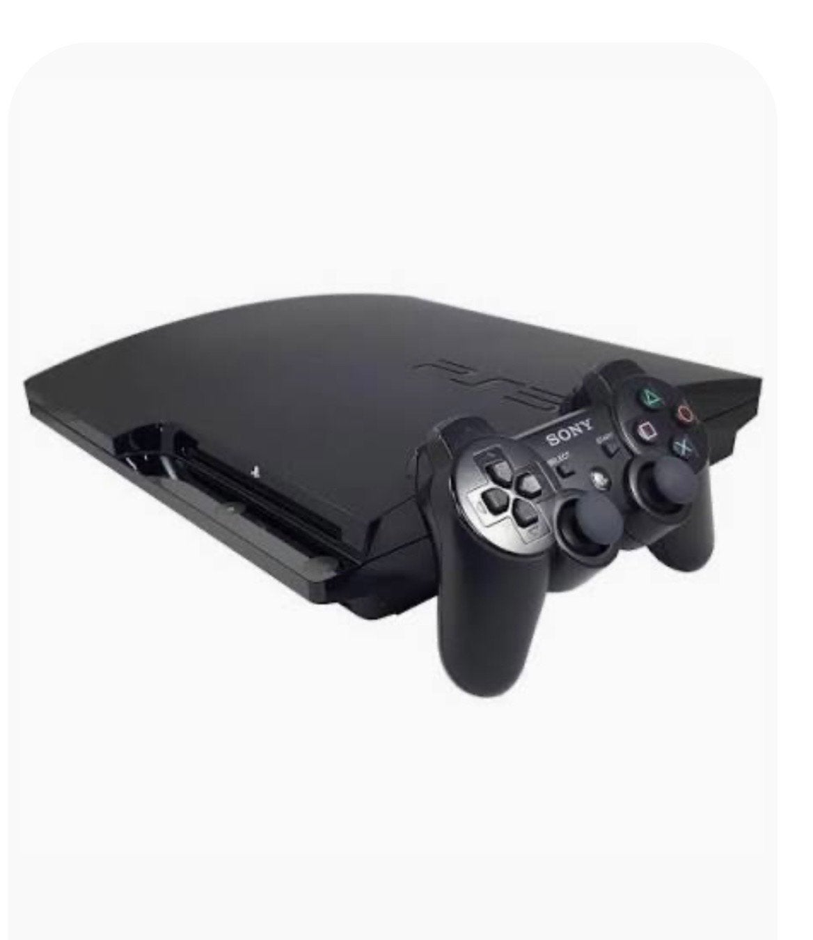 Sony PlayStation 3 Slim met controller en kabels, Ophalen, Gebruikt, 500 GB, Met 1 controller