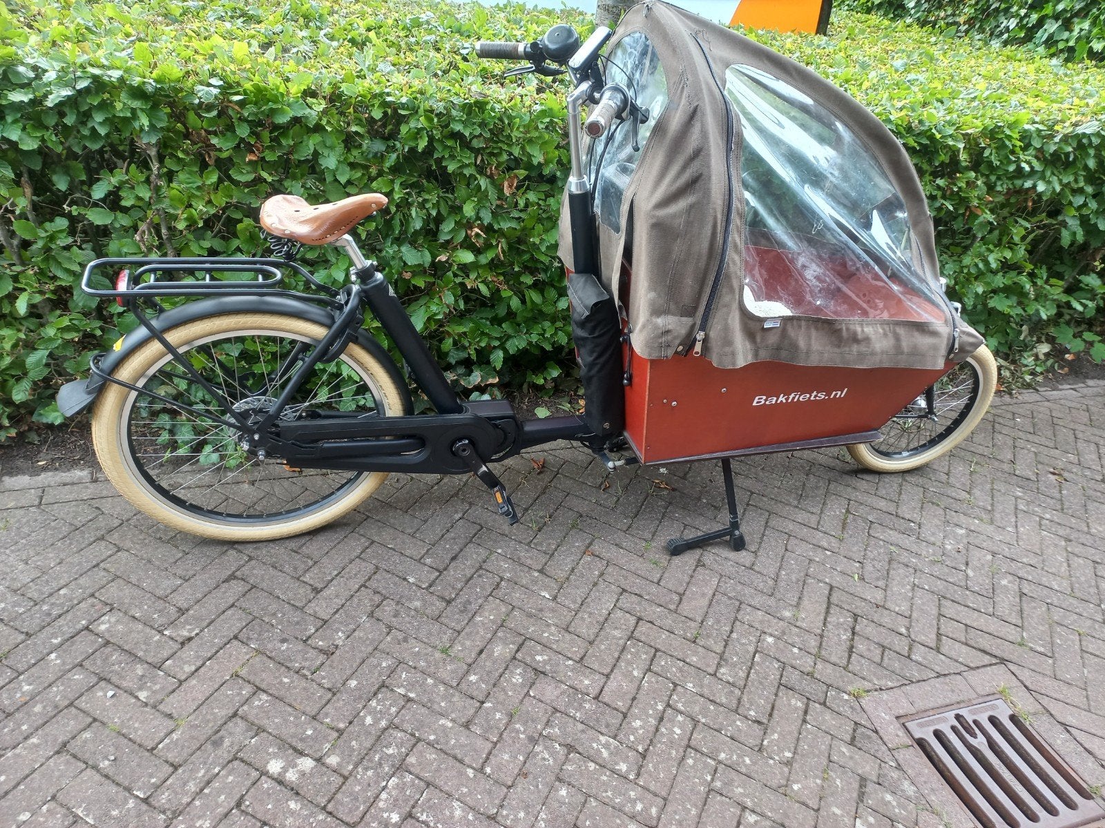 Bakfiets  .nl bakfiets uit 2020 met 10.000km, Overige merken, Gebruikt, Huif, Ophalen of Verzenden