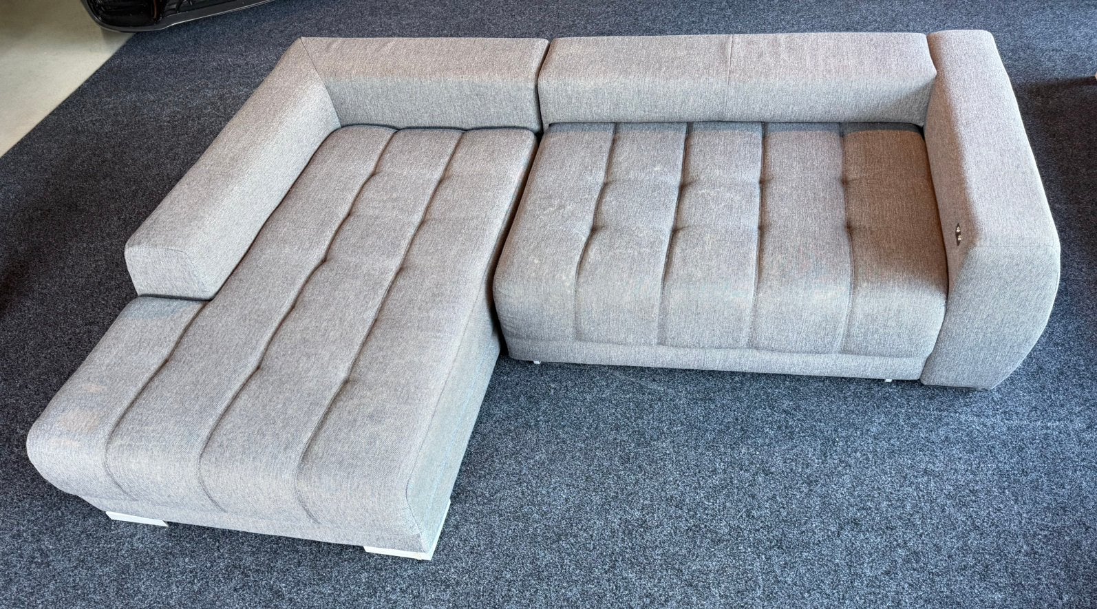 hoekbank met slaapfunctie bijna GRATIS, Huis en Inrichting, Banken | Bankstellen, Ophalen, Gebruikt, 150 cm of meer, Vierpersoons of meer