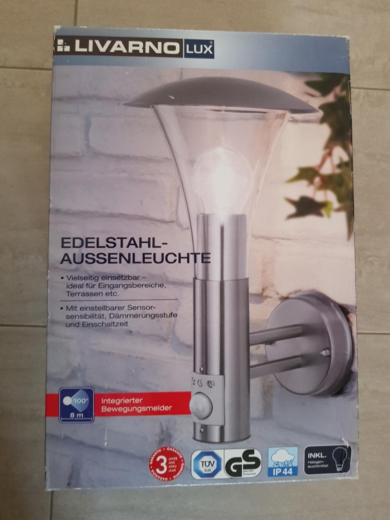 Nieuw Buitenlampen met sensor, Minder dan 50 watt, Wandlamp, Nieuw, Ophalen of Verzenden