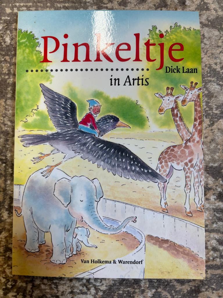 Pinkeltje in Artis - Dick Laan (Kinderboek), Ophalen of Verzenden, Zo goed als nieuw, Fictie algemeen